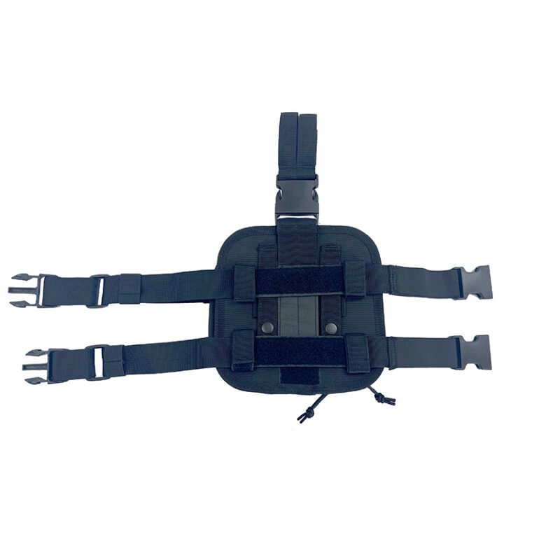 Avatar Outdoor heavy duty 600D polyester Black Quick Release Thigh Medical EMT Pouch - Image 3