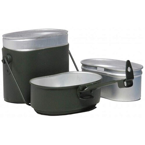 Avatar outdoor durable quality aluminum outdoor camping mess tin 3 pcs per set