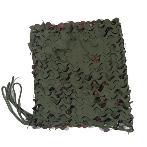 Avatar high quality waterproof 2 sides coating olive green + dark brown camouflage net for sun-shade/tactical training