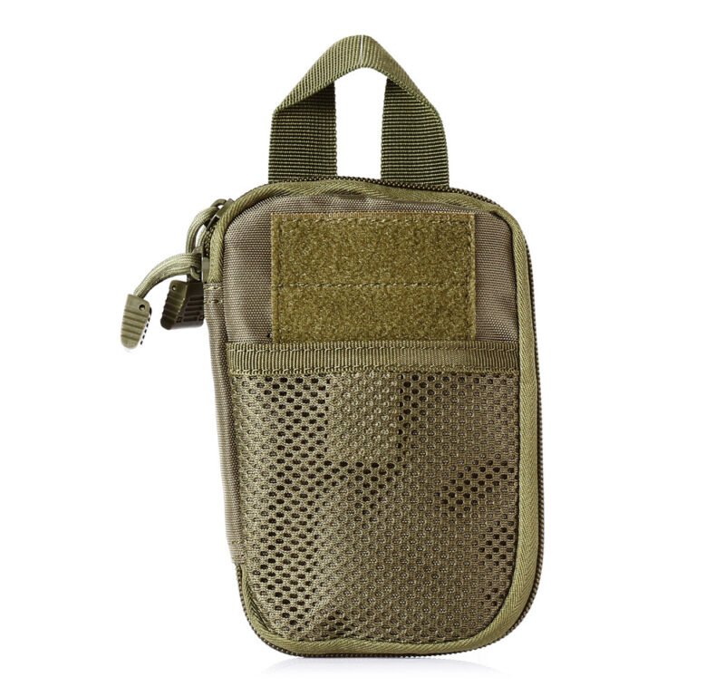 Avatar good quality waterproof portable green first-aid pouch for outdoor activities/medical rescue