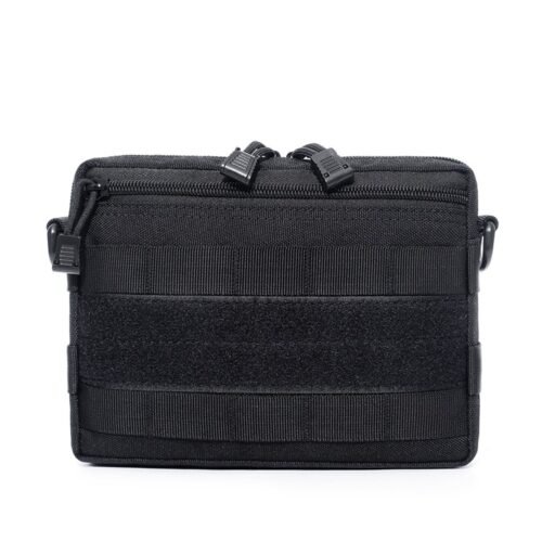 Avatar high quality lightweight portable black molle belt pouch for outdoor sports/hiking/daily use