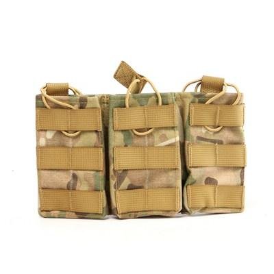 Avatar high quality quick release camouflage triple mag pouch for shooting/tactical training