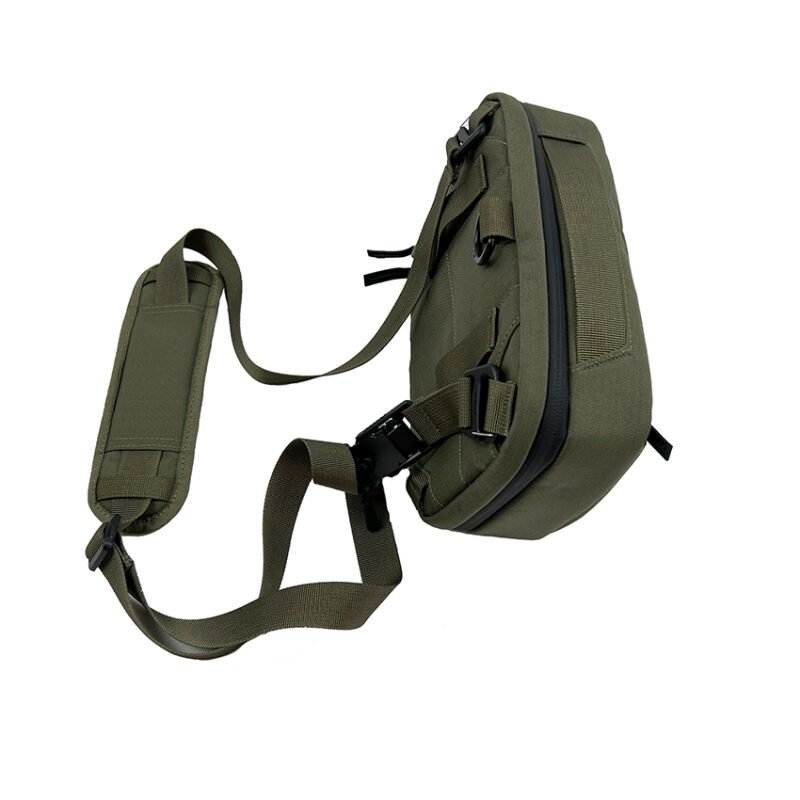 Avatar good quality waterproof multifunctional green sling bag for hiking/outdoor activities - Image 2