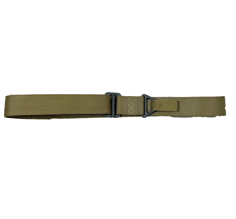 Avatar heavy duty adjustable quick release 45mm width coyote brown tactical belt for law enforcement - Image 4