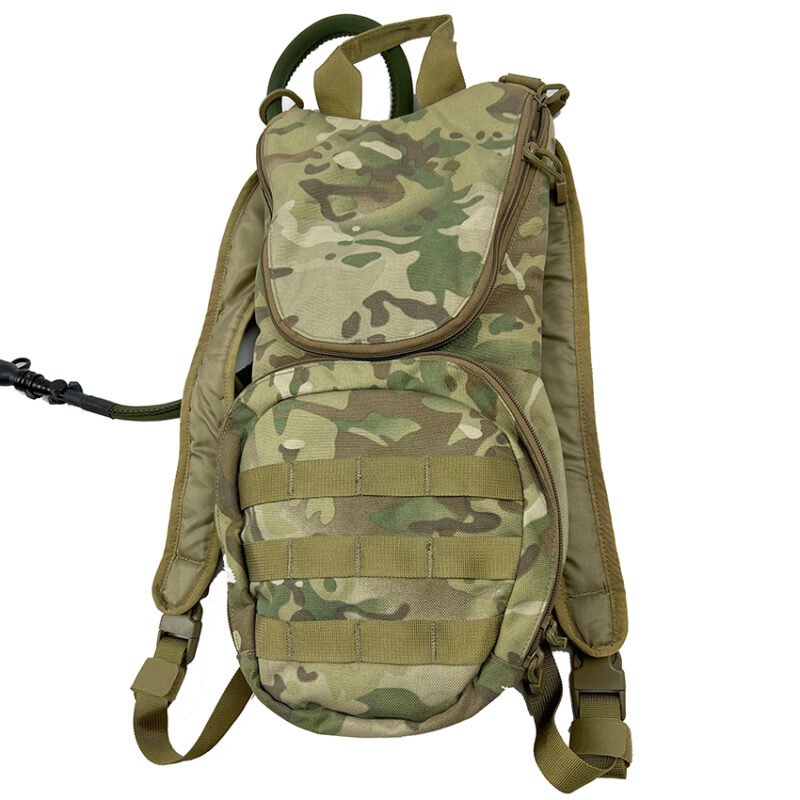 Avatar rugged multi-pocket 3L camouflage hydration backpck with water bladder for hiking/cycling - Image 2