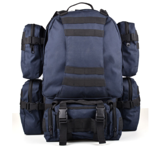 Avatar good quality wear-resistant large storage navy blue tactical backpack for camping/outdoor training