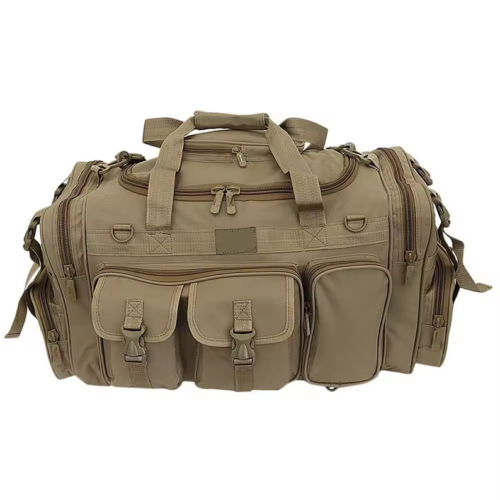 Avatar multi-pocket wear-resistant large capacity khaki outdoor handbag for tactical training/camping/outdoor activities
