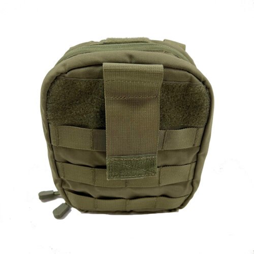 Avatar good quality durable multi-compartment green first aid medical pouch for combat rescue/outdoor training