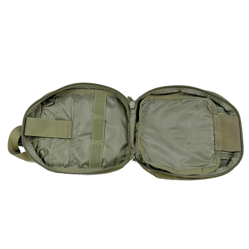 Avatar good quality durable multi-compartment green first aid medical pouch for combat rescue/outdoor training - Image 4