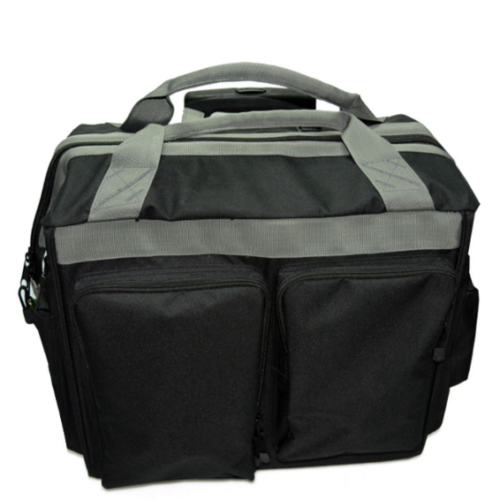 Avatar wear-resistant waterproof 120L black wheeled deployment bag for tactical field operation/training