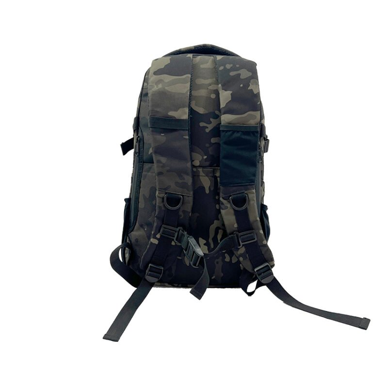 Avatar durable wear-resistant 35L black brown camouflage tactical backpack for hiking/outdoor training - Image 3