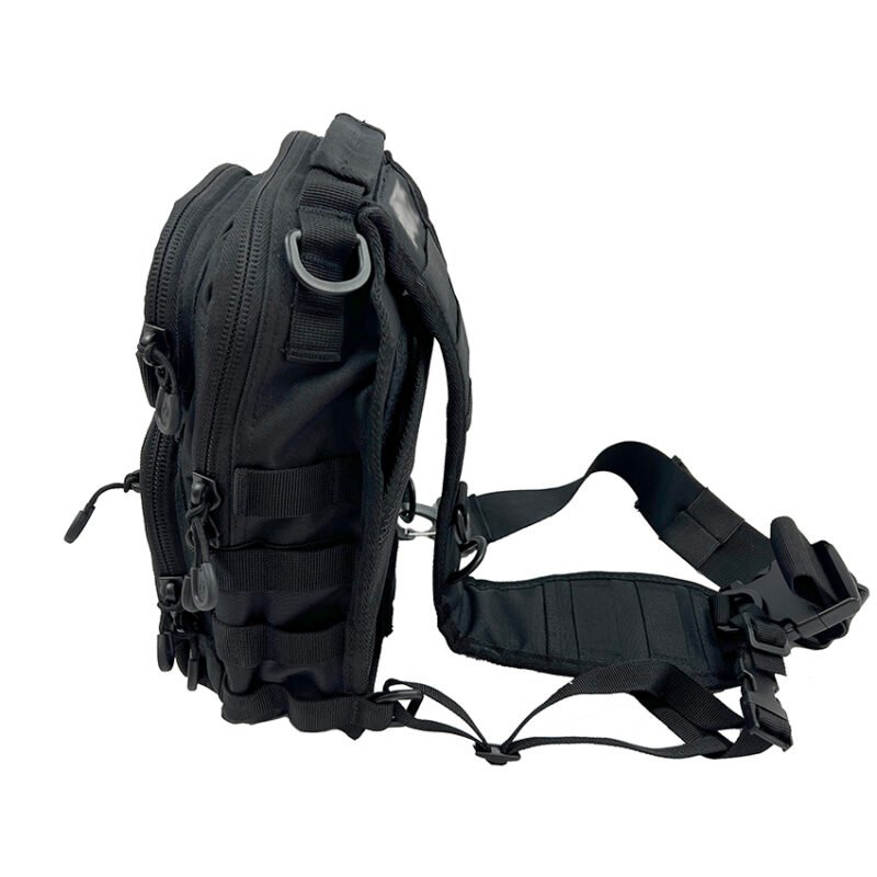 Avatar durable multi-compartment breathable black sling bag for daily activities/outdoor sports - Image 2