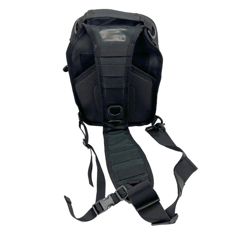 Avatar durable multi-compartment breathable black sling bag for daily activities/outdoor sports - Image 3
