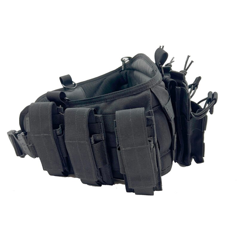 Avatar rugged multi-pocket anti-slip tactical belt pouch with mag. pouch for law enforcement - Image 3