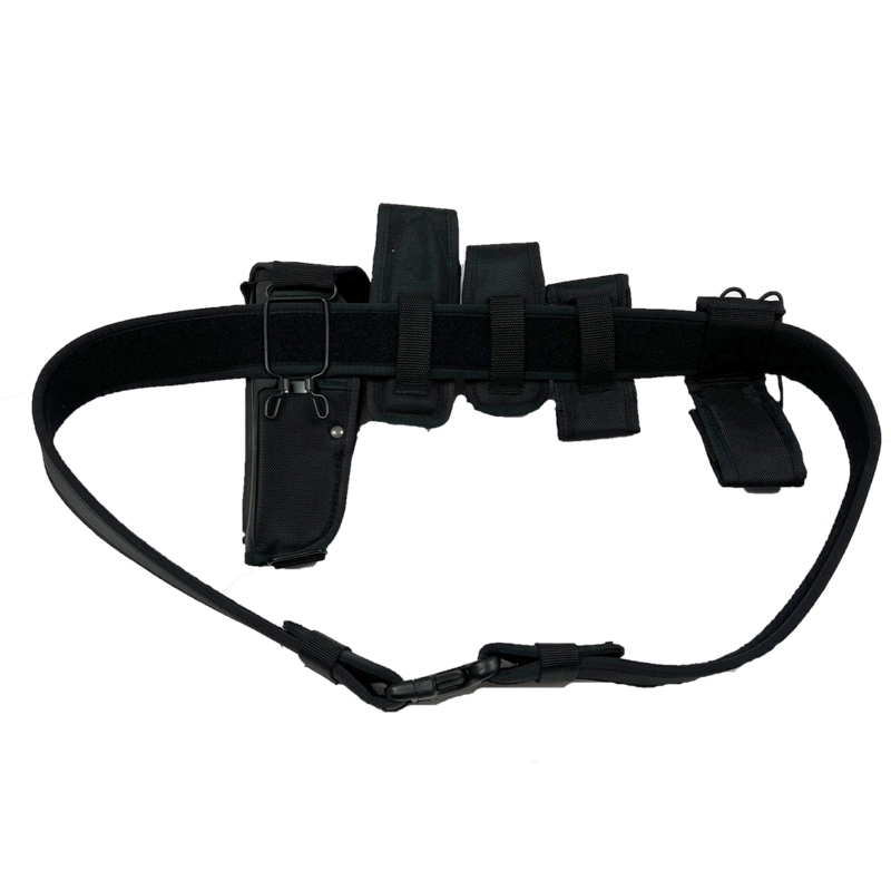 Avatar durable multifunctional black belt with 4 pouches for outdoor tactical/law enforcement - Image 2
